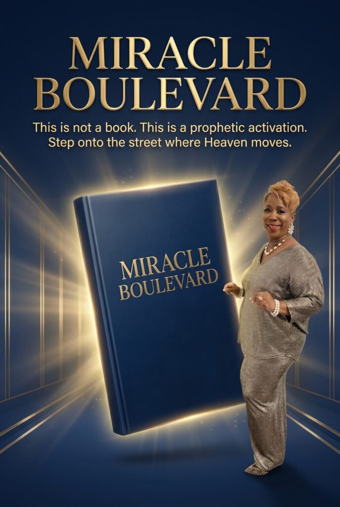 Prophetess Shamika Rich with her new book Miracle Boulevard