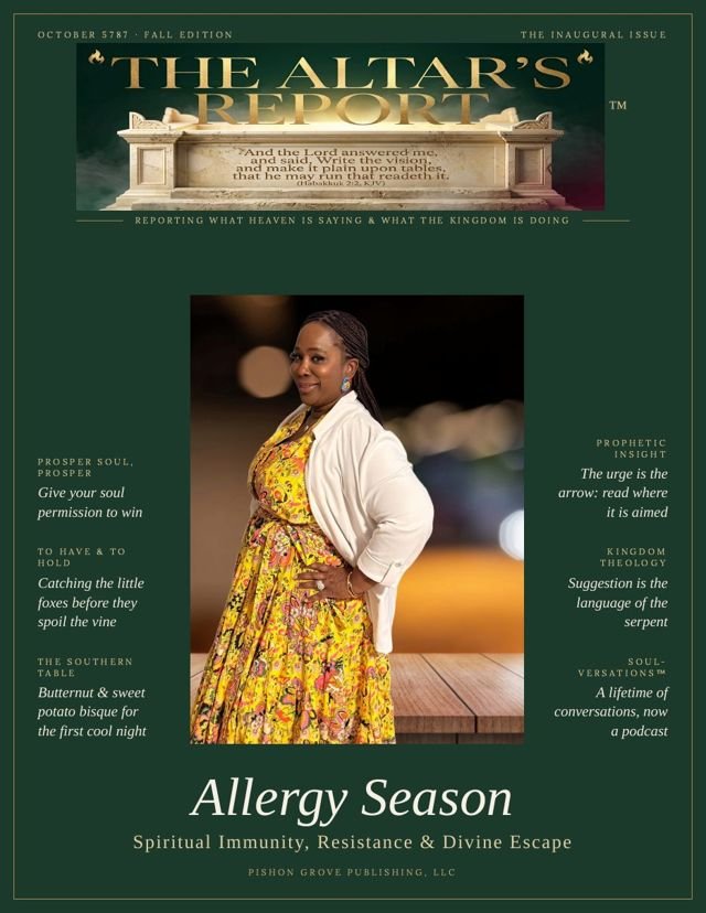 Cover of The Altar's Report, October 5787: Allergy Season