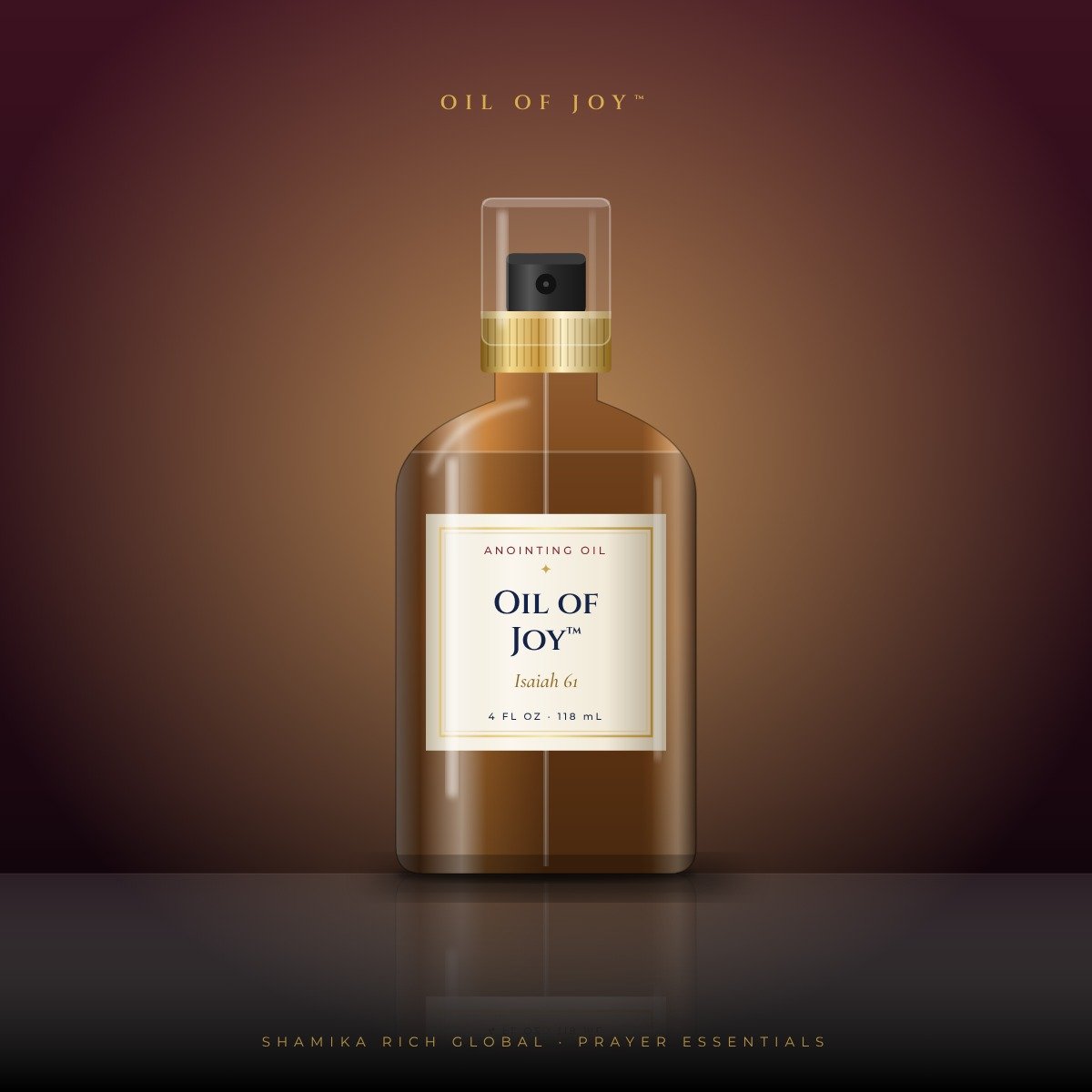 Oil of Joy™ Anointing Oil (4 oz) - Image 2